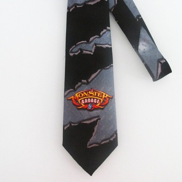 Monster Garage Men's Silk Tie - Picture 1 of 5